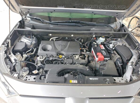 JTMP1RFV5LD059710 2020 TOYOTA RAV4 Silver Вид задньої частини салону