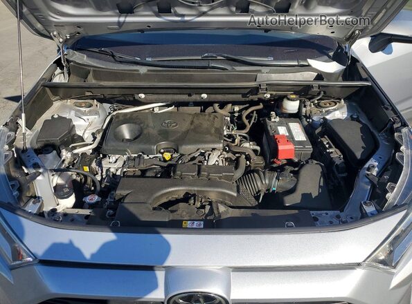 JTMP1RFV7KD507296 2019 TOYOTA RAV4 Серебряный Вид подкапотного пространства