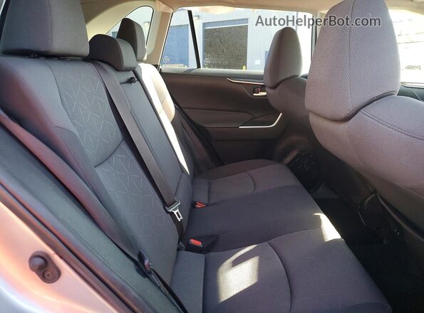 JTMP1RFV7KD507296 2019 TOYOTA RAV4 Серебряный Вид задней части салона