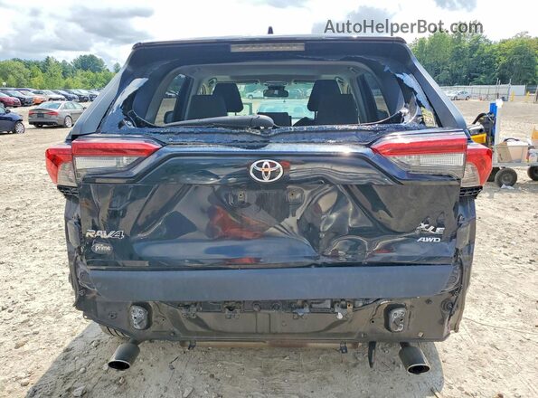 JTMP1RFV8KD506853 2019 TOYOTA RAV4 Black Вид ззаду