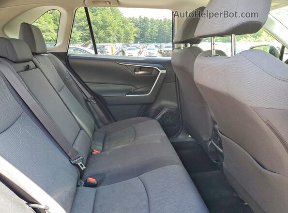 JTMP1RFV8KD506853 2019 TOYOTA RAV4 Black Вид задньої частини салону