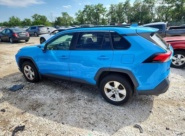 JTMP1RFV8KJ014812 2019 TOYOTA RAV4 Blue Trasero derecho
