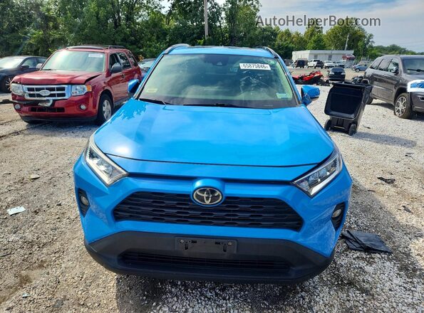 JTMP1RFV8KJ014812 2019 TOYOTA RAV4 Blue Vista trasera