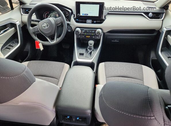 JTMP1RFV8SJ044652 2025 TOYOTA RAV4 Black Vista del salpicadero