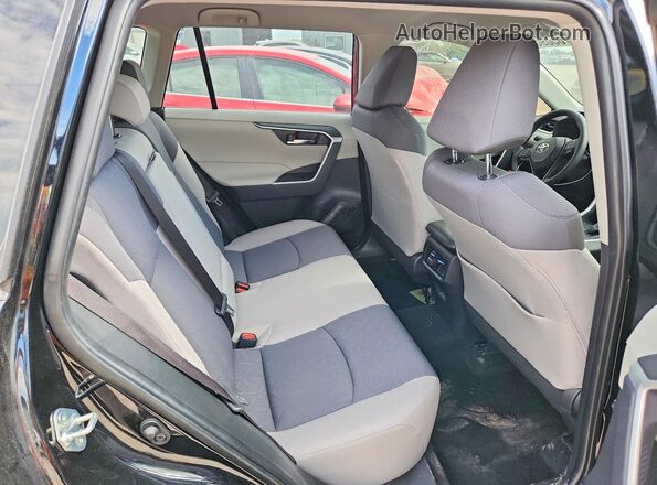 JTMP1RFV8SJ044652 2025 TOYOTA RAV4 Black Vista de los asientos traseros