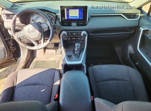 JTMP1RFV9PD097012 2023 TOYOTA RAV4 Black წინა პანელის ხედი