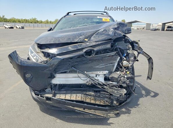 JTMP1RFVXKD026409 2019 TOYOTA RAV4 Black Vista frontal
