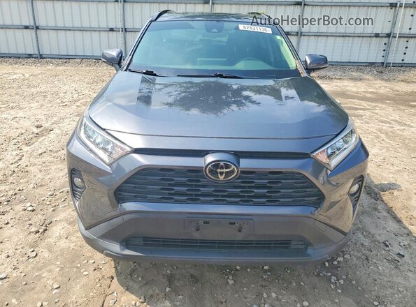 JTMP1RFVXKD041007 2019 TOYOTA RAV4 Gray Front view