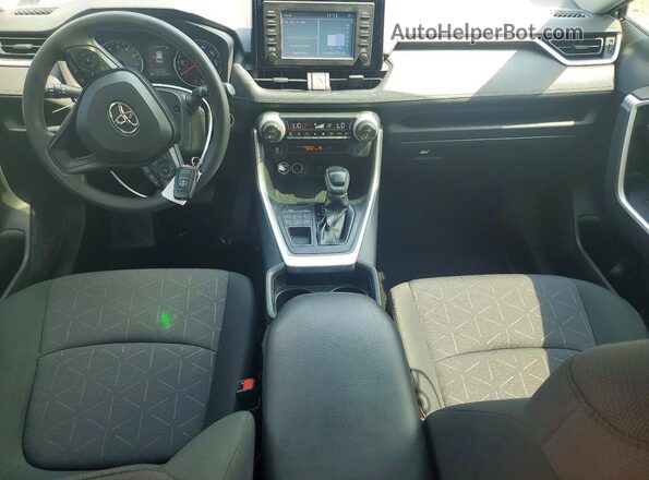 JTMP1RFVXKD041007 2019 TOYOTA RAV4 Gray Dashboard view
