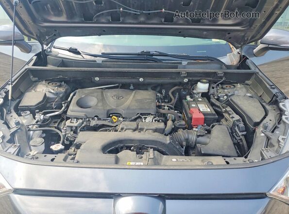 JTMP1RFVXKD041007 2019 TOYOTA RAV4 Gray Engine compartment view