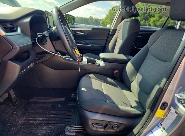 JTMP1RFVXKD043890 2019 TOYOTA RAV4 Silver Widok wnętrza z przodu