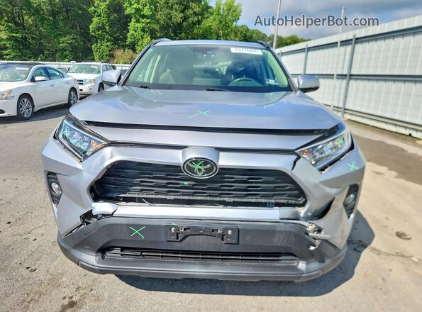 JTMP1RFVXKD043890 2019 TOYOTA RAV4 Silver Widok z przodu