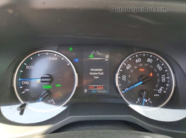 JTMR6RFV7LD001740 2020 TOYOTA RAV4 Угольный Вид щитка приборов