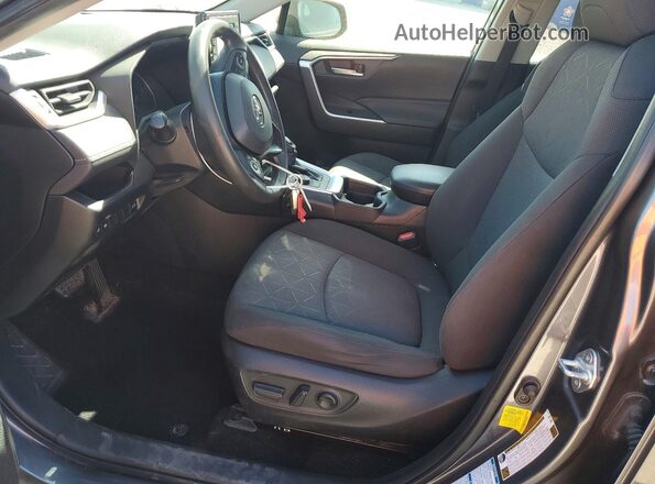 JTMR6RFV7LD001740 2020 TOYOTA RAV4 Угольный Вид салона спереди