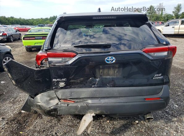 JTMR6RFV8MD008987 2021 TOYOTA RAV4 Black უკანა ხედი