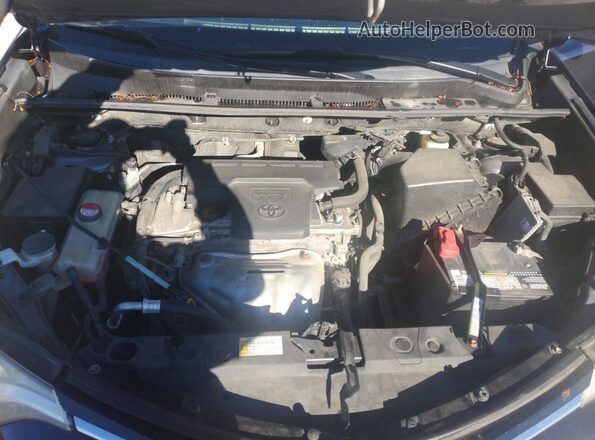 JTMRFREV0GJ058807 2016 TOYOTA RAV4 Charcoal ძრავის განყოფილების ხედი