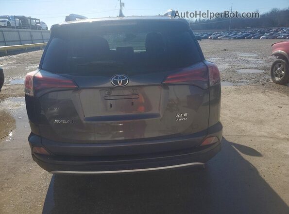 JTMRFREV0GJ058807 2016 TOYOTA RAV4 Charcoal უკანა ხედი