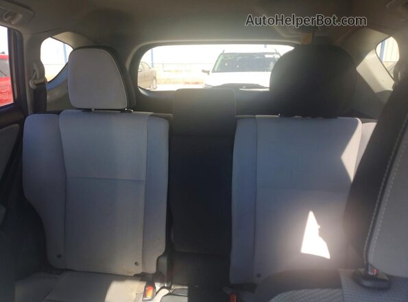 JTMRFREV0GJ058807 2016 TOYOTA RAV4 Charcoal უკანა სავარძლების ხედი