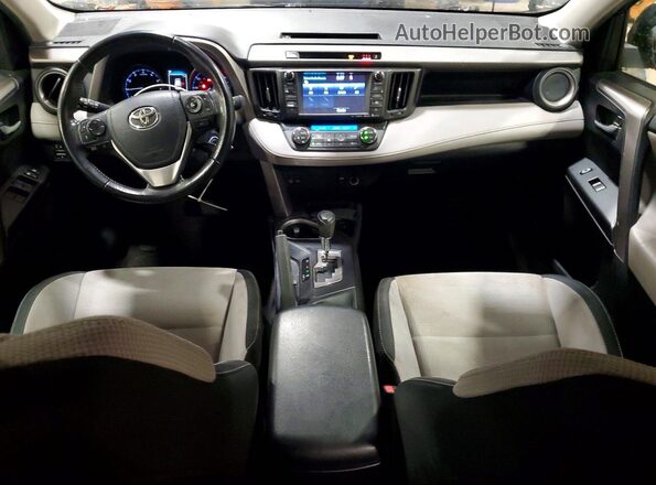 JTMRFREV0HJ113158 2017 TOYOTA RAV4 Gray წინა პანელის ხედი