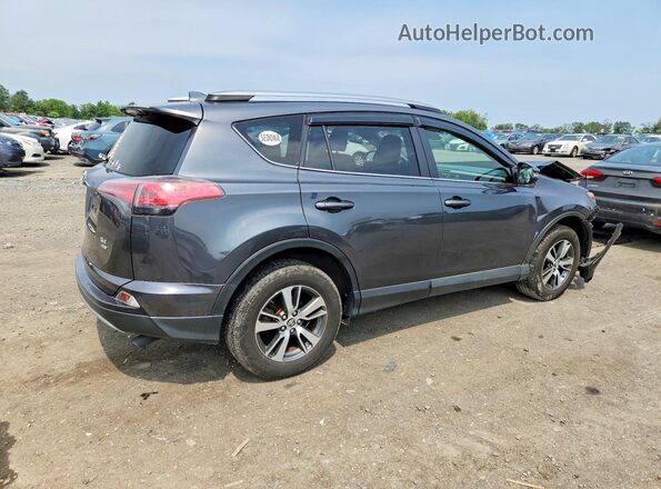 JTMRFREV0JJ206607 2018 TOYOTA RAV4 Gray უკანა მარჯვენა
