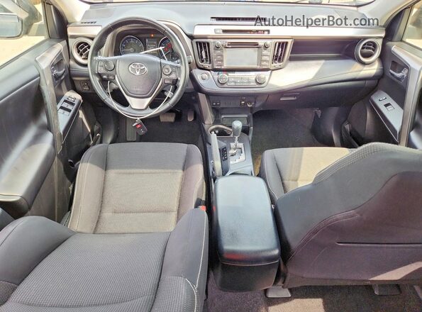 JTMRFREV0JJ206607 2018 TOYOTA RAV4 Gray წინა პანელის ხედი