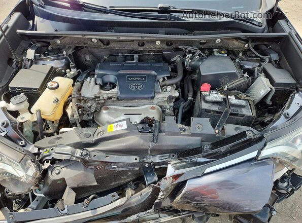 JTMRFREV0JJ206607 2018 TOYOTA RAV4 Gray ძრავის განყოფილების ხედი