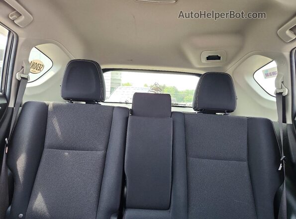 JTMRFREV0JJ206607 2018 TOYOTA RAV4 Gray უკანა სავარძლების ხედი