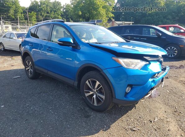 JTMRFREV1HJ111371 2017 TOYOTA RAV4 Синий Передняя правая четверть