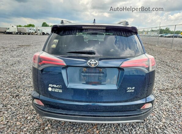 JTMRFREV1HJ130812 2017 TOYOTA RAV4 Black Հետևի տեսք
