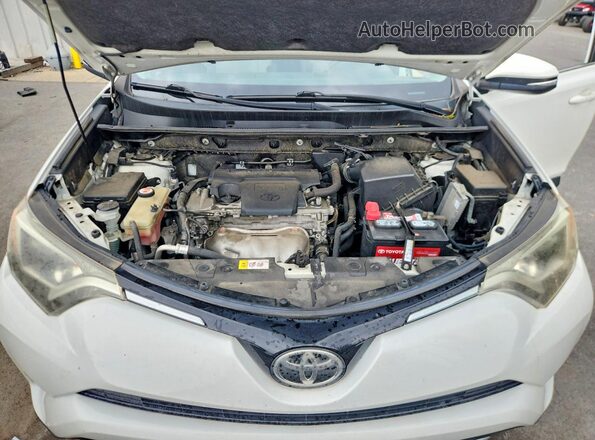 JTMRFREV1HJ702428 2017 TOYOTA RAV4 White Widok komory silnika