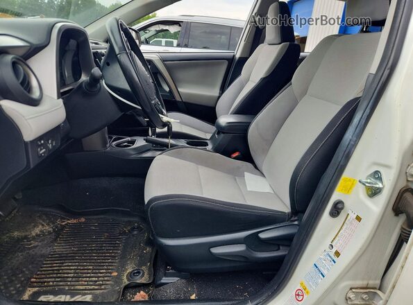 JTMRFREV1HJ702428 2017 TOYOTA RAV4 White Widok wnętrza z przodu