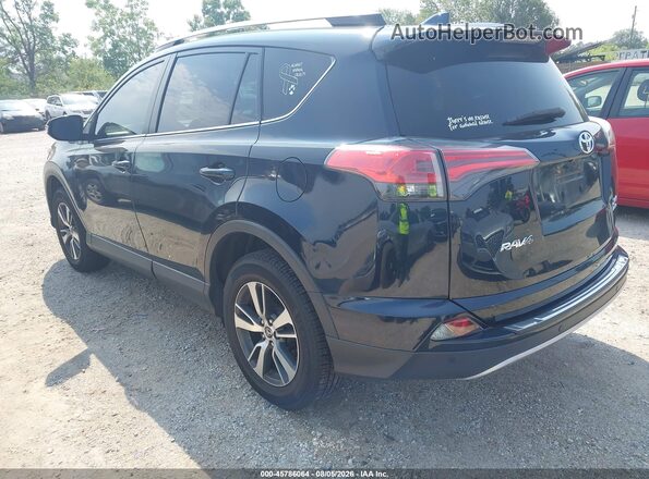 JTMRFREV1JD222622 2018 TOYOTA RAV4 Черный Задняя левая четверть