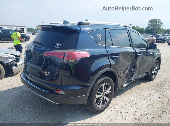 JTMRFREV1JD222622 2018 TOYOTA RAV4 Черный Задняя правая четверть