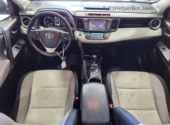 JTMRFREV1JD223043 2018 TOYOTA RAV4 Red Vista del salpicadero