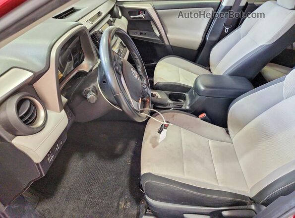 JTMRFREV1JD223043 2018 TOYOTA RAV4 Red Vista interior delantera