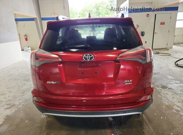 JTMRFREV1JD223043 2018 TOYOTA RAV4 Red 