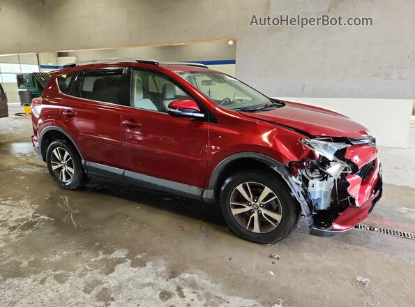 JTMRFREV1JD223043 2018 TOYOTA RAV4 Red 