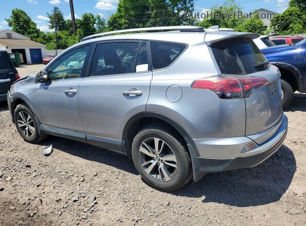 JTMRFREV2JD254110 2018 TOYOTA RAV4 Silver უკანა მარცხენა