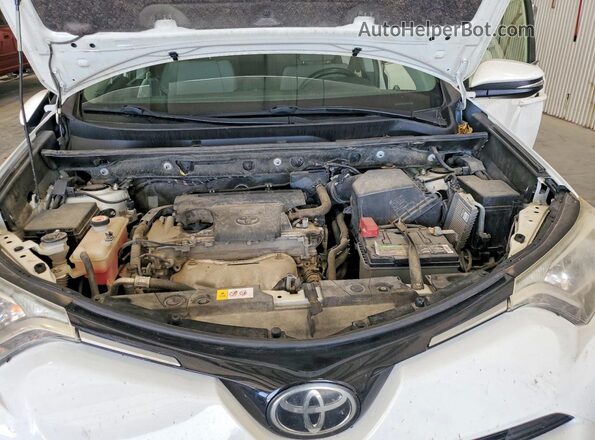 JTMRFREV2JJ189518 2018 TOYOTA RAV4 White Շարժիչի բաժամունքի տեսք