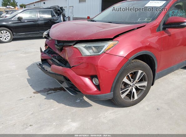 JTMRFREV3HJ111307 2017 TOYOTA RAV4 Red Вид спереду