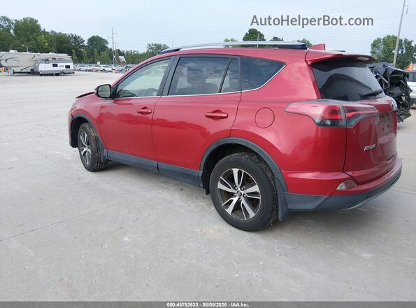 JTMRFREV3HJ111307 2017 TOYOTA RAV4 Red Задня ліва чверть