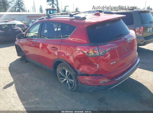 JTMRFREV3HJ123327 2017 TOYOTA RAV4 Red Tył lewy