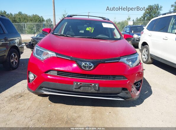 JTMRFREV3HJ123327 2017 TOYOTA RAV4 Red Widok zestawu wskaźników