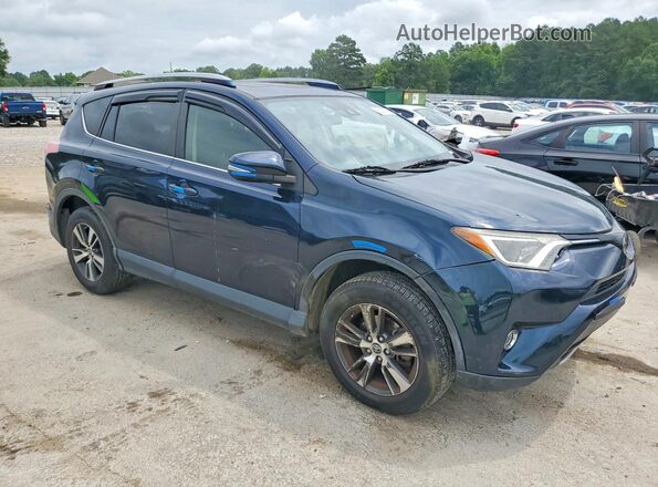 JTMRFREV3JJ237222 2018 TOYOTA RAV4 Blue Передня права чверть
