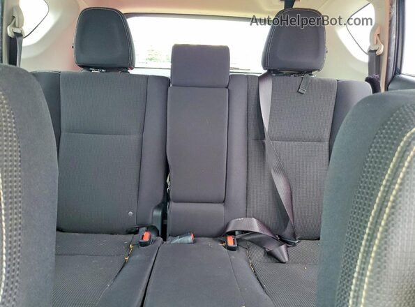 JTMRFREV3JJ237222 2018 TOYOTA RAV4 Blue Вид задніх сидінь