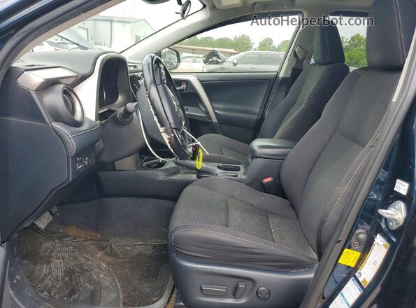 JTMRFREV3JJ237222 2018 TOYOTA RAV4 Blue Вид салону спереду