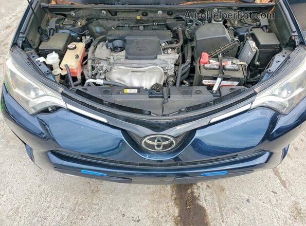 JTMRFREV3JJ237222 2018 TOYOTA RAV4 Blue Вид підкапотного простору