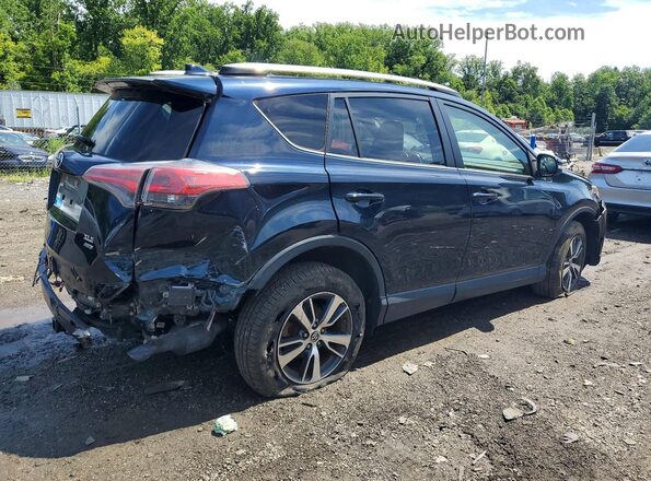 JTMRFREV3JJ256157 2018 TOYOTA RAV4 Синий Задняя правая четверть