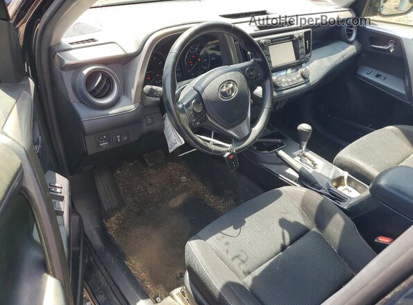 JTMRFREV3JJ256157 2018 TOYOTA RAV4 Синий Вид панели приборов