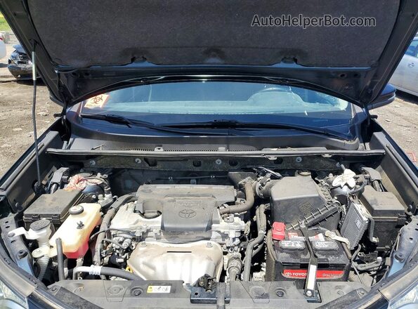 JTMRFREV3JJ256157 2018 TOYOTA RAV4 Синий Вид задней части салона